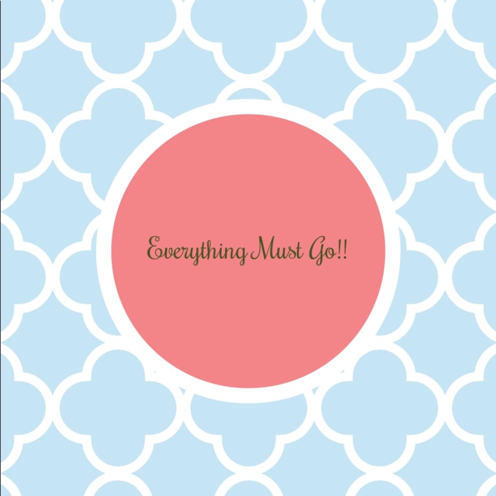 Everything must go!!!!